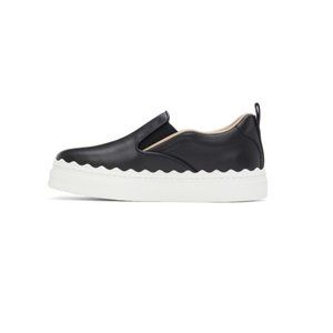 Chloé Black Lauren Slip-On Sneakers
